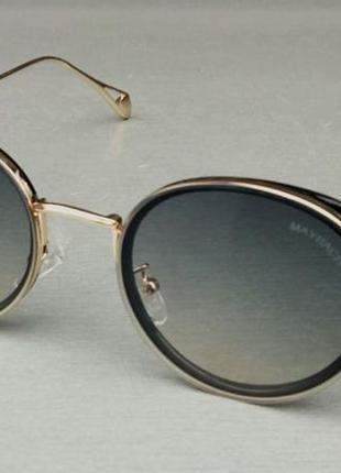Maybach стильные солнцезащитные очки унисекс сине бежевый град...