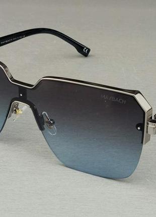 Maybach стильные мужские солнцезащитные очки серо синий градие...