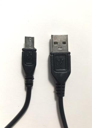 Кабель micro USB к мобильному телефону удлиненный 8 мм Black