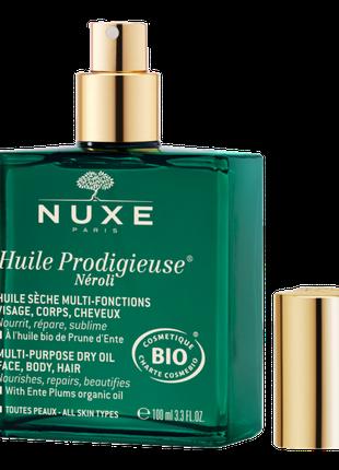 Нюкс Чудесное Сухое масло для кожи и волос Нероли Nuxe Huile P...