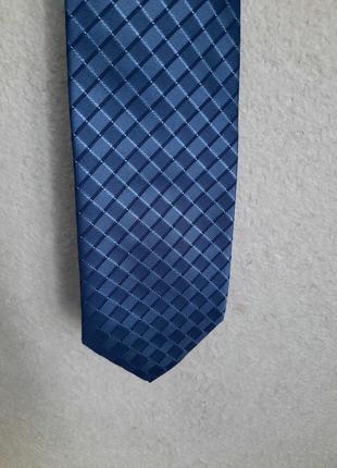 Шикарний шелковый брендовый галстук