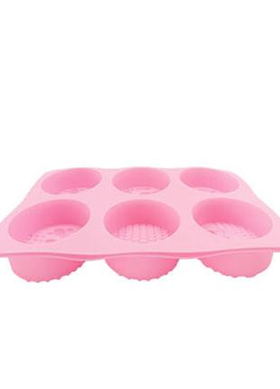 Силиконовая форма CUMENSS Bee Paradise Pink для мыла овал на 6...