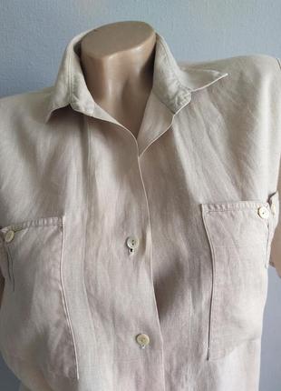 Базова лляна блуза, сорочка.