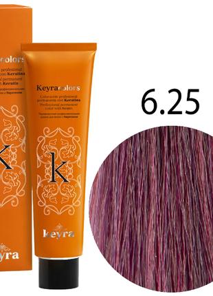 KEYRA Профессиональная краска для волос Keyracolors 6.25 тёмны...