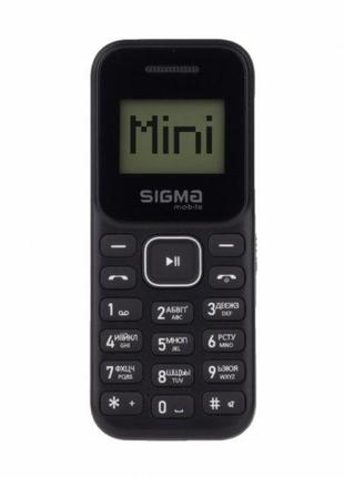Мобільний телефон Sigma X-style 14 mini Black