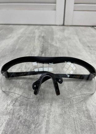 Очки защитные прозрачные Transparent тактические Военные очки ...