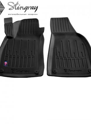 3D коврики в салон Audi A4 (B6) 2000-2004 передние Stingrey (А...