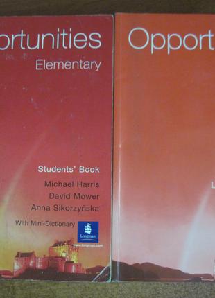 Учебник английского Opportunities Elementary + рабочая  тетрадь