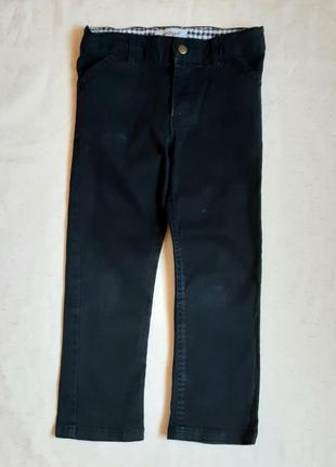 Черные хлопковые джинсы girl2girl англия на 4-5 лет (110см)