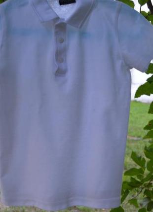 Школьная трикотажная рубашка (шведка) 5-6 лет рост 110-116 см