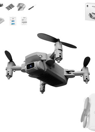 Дрон LSRC Mini Drone квадрокоптер Wi-Fi 1080p, 13мин, складной
