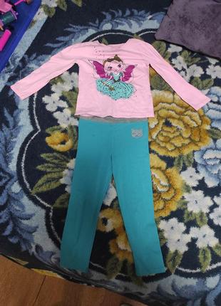 Пижама детская garanimals на девочку длинный рукав