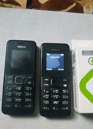 Телефон Nokia 105 отличное робочее состояние.