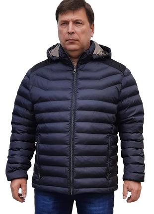 Santoryo батального размера осенняя куртка с капюшоном