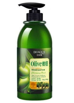Эластин-кондиционер для волос BioAqua Olive Elastin с оливковы...