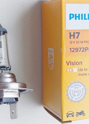 Лампа H7 55W 12V PX26d Premium (Philips) 12972PR Код/Артикул 3...