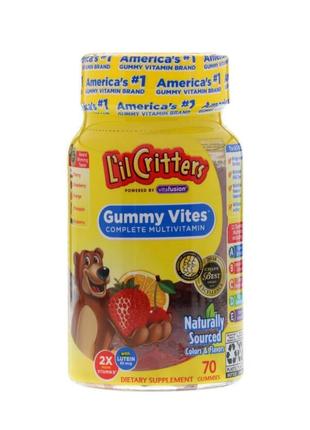 L'il critters gummy vites, полноценный мультивитаминный компле...