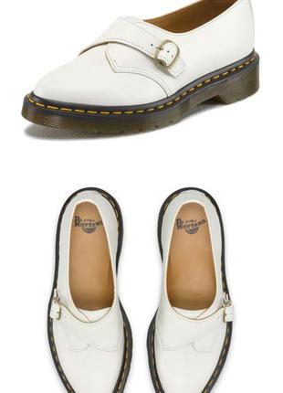 Белые туфли agnes from dr. martens