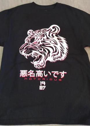 Мужская футболка 2 monkeys tiger tokyo. размер xl.  usa