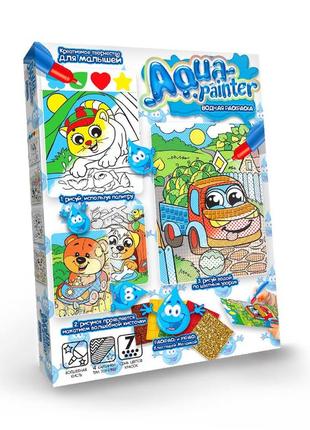 Набор для творчества danko toys водная раскраска aqua painter ...