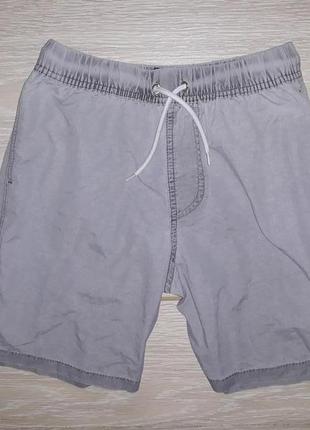 Сірі короткі шорти для плавання asos на 13-15 років