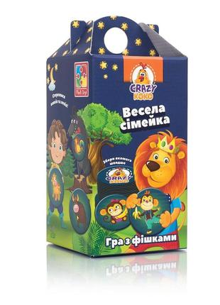 Игра с фишками vladi toys весёлая семейка (укр) (vt8033-05)