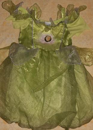 Платье фея динь-динь на 3-4 года.