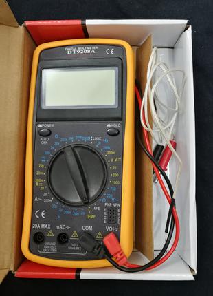 мультиметр dt9208a
