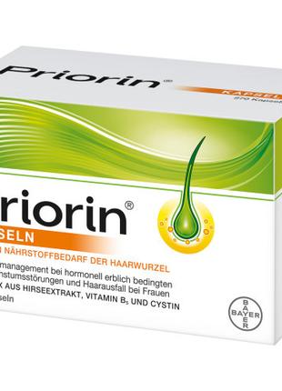 Витамины для роста волос Bayer Приорин, 270 капсул. Priorin Ne...