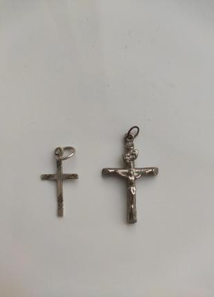 Срібний хрестик 925 проби, серебряный крестик 925 пробы, крест...