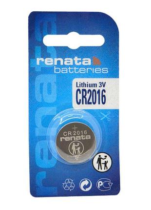 Батарея литиевая CR2016 Renata