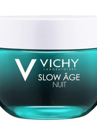 Ночная крем-маска Vichy Slow Age Fresh Cream & Mask для коррек...