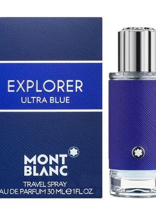 Montblanc Explorer Ultra Blue Парфюмированная вода мужская