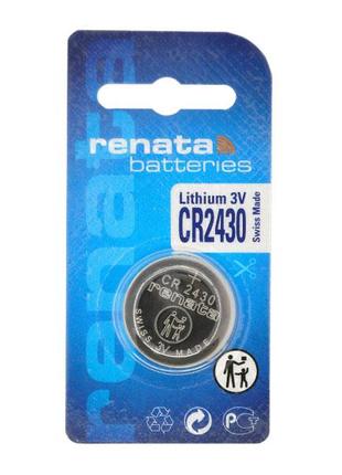 Батарея литиевая CR2430 Renata