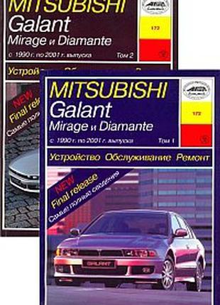 Mitsubishi Galant / Mirage / Diamante. Руководство по ремонту