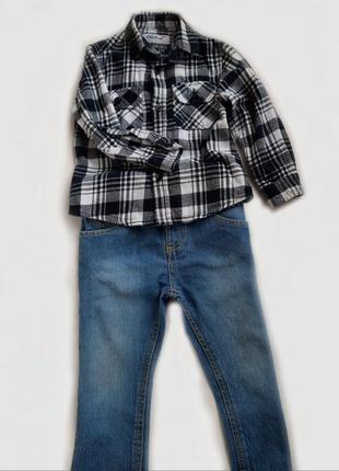 Комплект рубашка і джинси для хлопчика