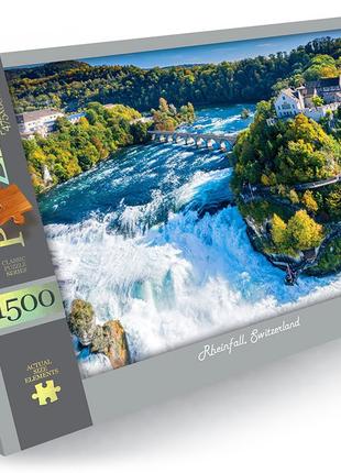Пазли Danko Toys Rheinfall, Switzerland 1500 елементів (С1500-...