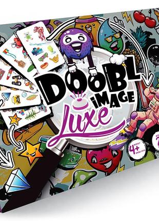 Игра настольная Danko Toys Doobl Image Luxe (доббль, найди пар...