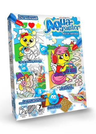 Набор для творчества Danko Toys Водная раскраска Aqua painter ...