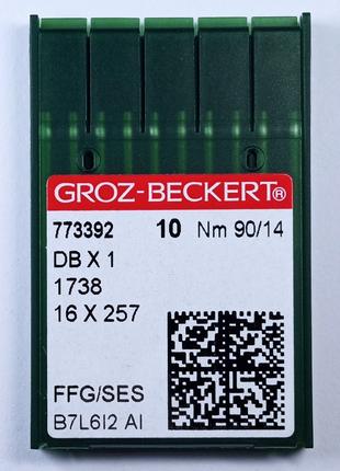 Иглы Groz-Beckert DBx1 SES №90
