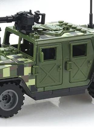 Автомобиль военная машина хаммер для фигурок спецназ swat с лего