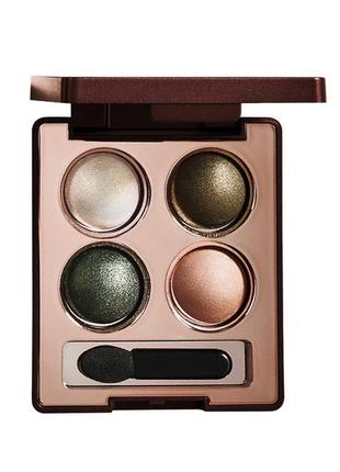 Запеченные тени для век glam power, тон «золотая олива» арт 5319