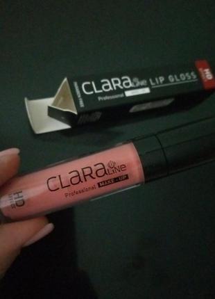 Лакова помада для губ claraline 502 sweet peach, 10 мл