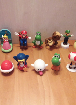 McDonalds Happy Meal Super Mario Nintendo, Супер Марио, Луиджи