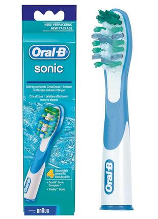 4шт насадки для щетки Braun Oral-b Sonic SR18
