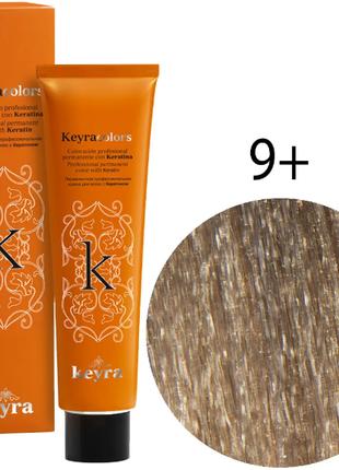 KEYRA Профессиональная краска для волос Keyracolors 9+ очень с...