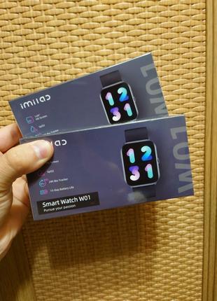 НОВЫЕ Смарт-Часы Xiaomi IMILAB iMi W01 Smart Watch Глобальная ...