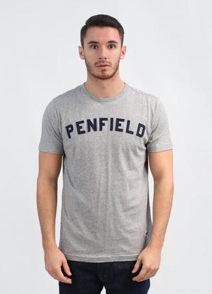 Футболка с большим логотипом penfield