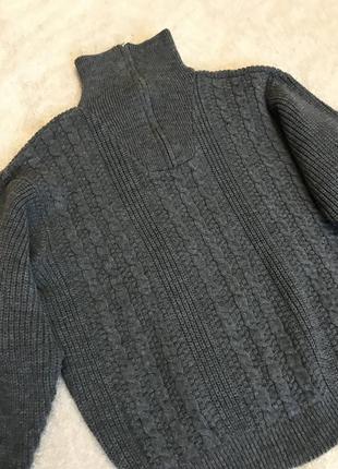Свитер-кофта пуловер стильный, укороченный