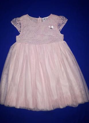 Шикарное нарядное платье"le chic"(5-6 лет)